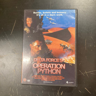 Delta Force 5 - operaatio Python DVD (M-/M-) -toiminta-